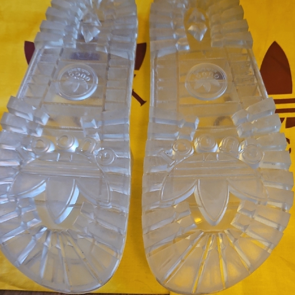 Very RARE, Gucci Transparent Slide Sandals - Picture 8 of 12